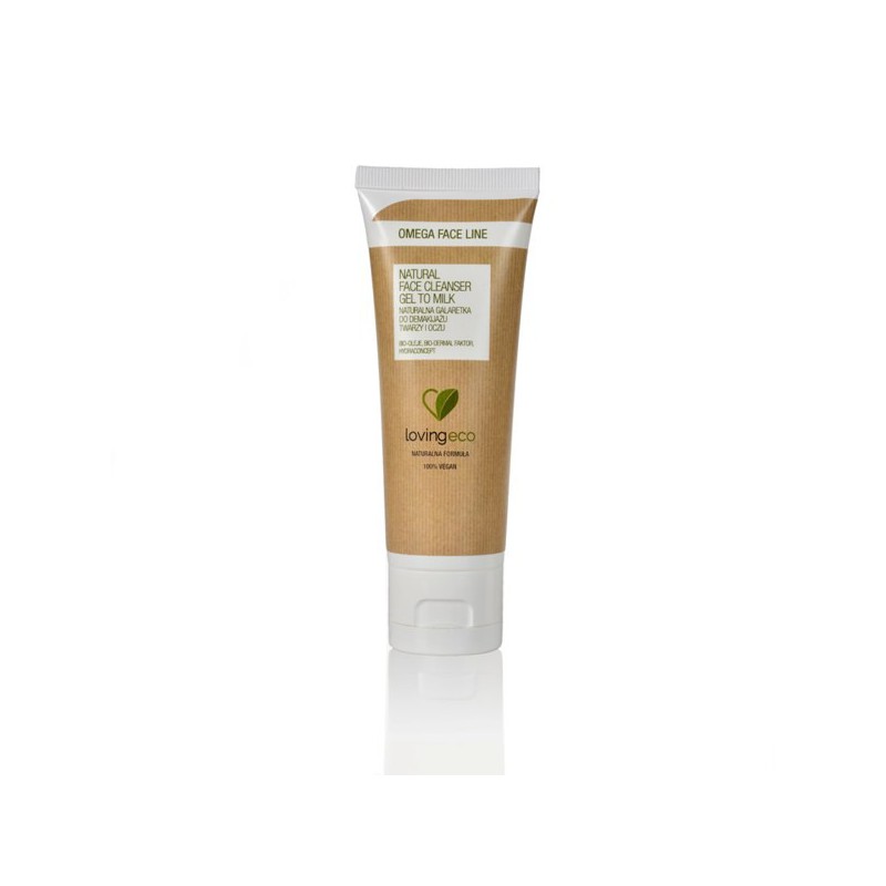 Naturalna galaretka do demakijażu twarzy i oczu 75 ml